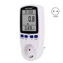 Plug in Power Meter Electricity Analyzer Monitor Voltage Wattmeter (EU)