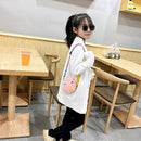 Cartoons Shell Shoulder Bags Small Women Girls Crossbody Handbag (Pink)