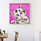 Full Round Drill Rhinestone Art DIY 5D Cat Diamond Painting Kit(A2418) Newly