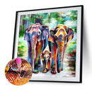 5D DIY Full Drill Diamond Painting Elephant Embroidery Mosaic Craft Kits Deco