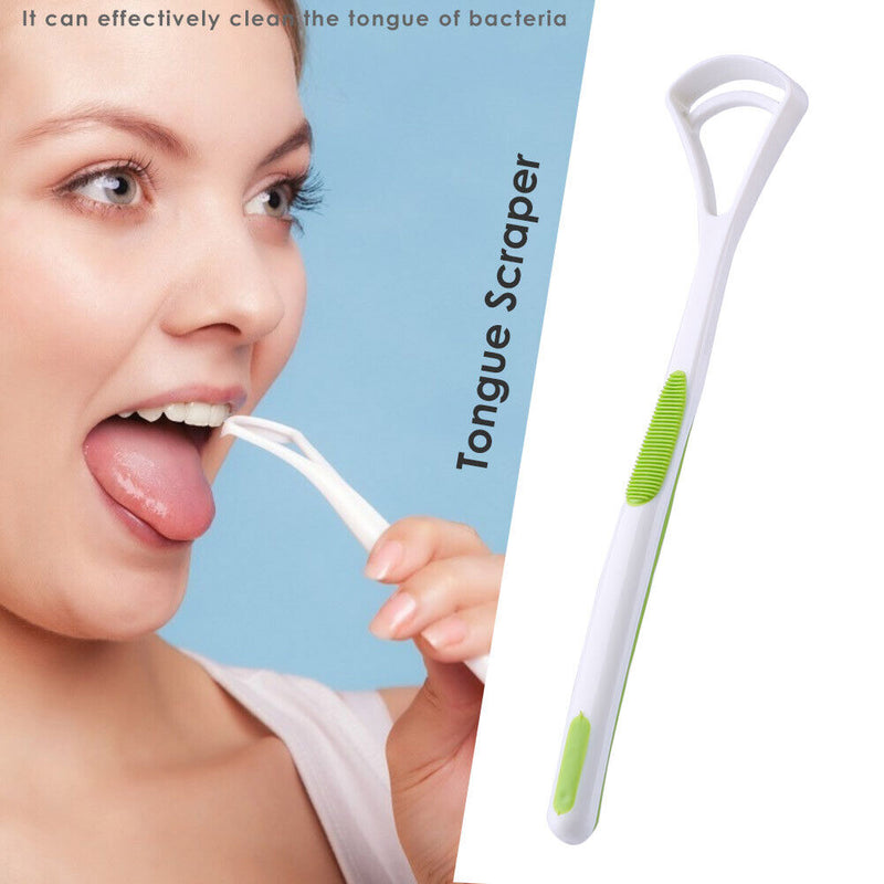 Tongue Brush Tongue Scraper Oral Care Tongue Cleaning Tool for Keep Fresh B