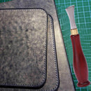 DIY Leather Craft Handle Round Leather Edge Press Line Tool(2.0mm)