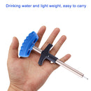 Small Size Fishing Lure Remover Fish Aluminum Tube Hook Detacher (Blue) -29