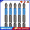 50mm PH2 S2 Cross Bit Drill Head Hex Shank Screwdriver Drill Bit (50pcs)