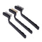 3pcs Plastic Handle Wire Brush Stainless Steel Brass Wire Brush Tool