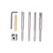 7x Barrel Trimmer Kit Pen Wood Mill Trimming System Cutting Head Sleeve Adapter