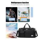 Oxford Outdoor Sports Gym Bag Large Capacity Fitness Travel Yoga Mat Handbags