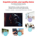 16:9 Simple Projector Curtain 120 inch HD Display Screen for Home Office Newly