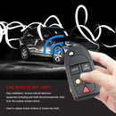 Car Remote Key Case 5 Buttons Flip Folding Key Shell Replacement for  V70