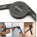 Miter Saw Protractor Aluminum Alloy Angle Finder Level Meter Goniometer Newly