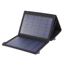 Dual USB Portable Solar Folding Camping Accessories Emergency Charging Pane