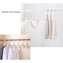 Foldable Clothespin Storage Organizer Clothes Holder Travel Clothes Hangers