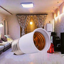 1xE27 to E27 Converter Extension Adapter Socket LED 7T6T Bulb Base b Lamp R2K5