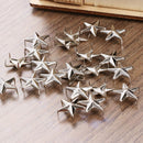 Punk Sewing Decoration Spots Nailhead Leather Craft Studs Spikes Star Rivets