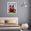 5D DIY Diamond Painting Love Cat Full Round Drill Art Picture Rhinestone Decor