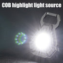 Mini Pocket Flash Light Type-C USB Rechargeable Portable Flashlight Work Lights