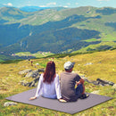 Portable Outdoor Picnic Waterproof Mat Sand Beach Folding Blanket (Grey)