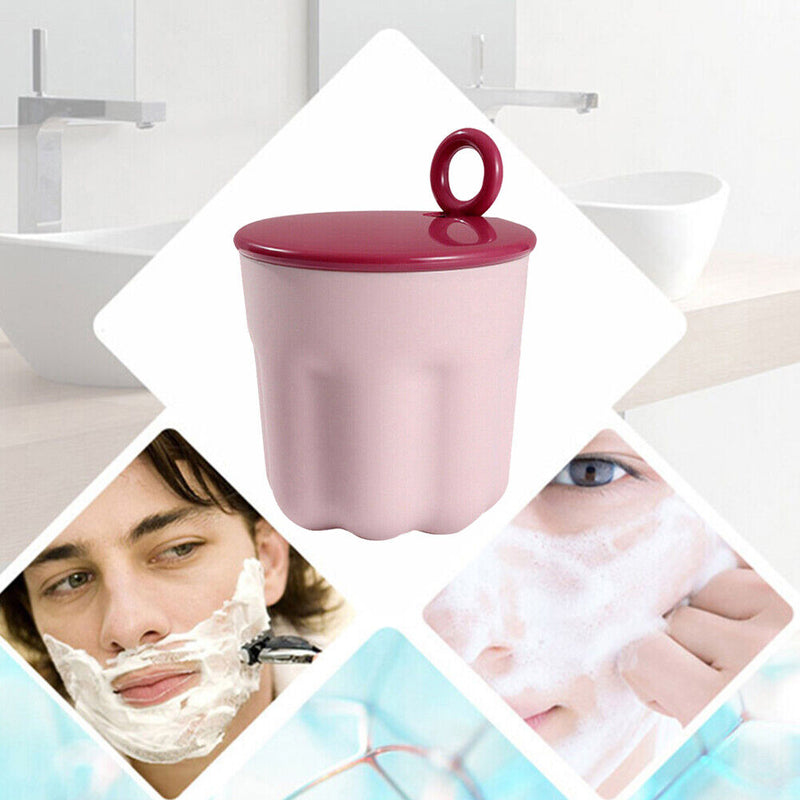 Foaming Clean Tool Face Washing Cleanser Foam Maker Bubble Foamer (Pink) Newly
