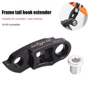 LEBYCLE Mountain Road Bicycle Derailleur Hook Extender Converter (Black) Newly