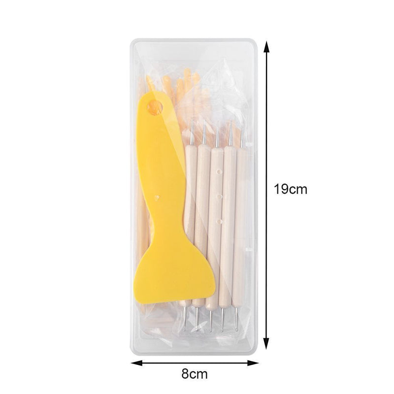 DIY Engrave Sculpture Indentation Clay Tool Point Drill Pen Ceramic Tool
