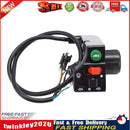 Electric Bicycle Ebike Turning Lamp Headlight Horn Switch Button Black Newly
