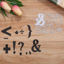 Symbol Cutting Dies Stencils Scrapbook Embossing DIY Craft Album Card Gift Newly