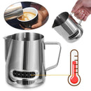 Milk Coffee Milk Frothing Pitcher Steaming Pitchers 600ml/20oz Stainless Steel
