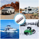 Light Marine Bus Blade Fuse Holder Block Fuse Box Plastic Cover Car Accessory