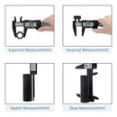 Electronic LCD Digital Display Vernier Caliper 0-150mm Micrometer Measuring Tool
