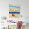 Beach Lounger Oil Paint By Numbers Kit DIY Acrylic Painting on Canvas Frameless
