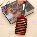 Scalp Massage Comb Bristle Curly Detangle Hair Brush Style Tools (Red) Newly