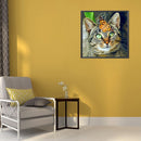 5D DIY Diamond Painting Kits Cat Full Round Drill Animal Decor Wall Crafts