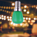 E14 Light Bulb 3W 220V Colorful LED Decorative Light Fridge Lamp (Green) Newly