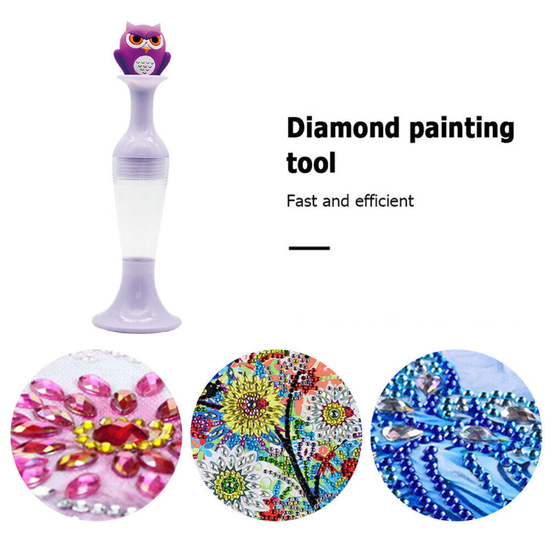 5D Diamond Painting Point Drill Pen Flower Vase Shape DIY Crafts Pointing Picker