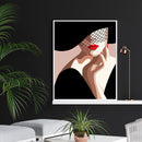 DIY Hand Painted Oil Modern Lady Drawing Canvas Paint By Numbers Kit Craft