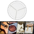Center Finder Compass Woodworking Turning Centering Ruler for Wood Lathe Process