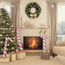 Inflatable Candy Canes 90cm Christmas Hanging Walking Stick for Home Lawn Yard