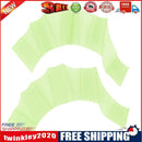 Finger Webbed Swim Gloves Fins Hand Web Flippers Training Paddles (Green L)