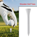 20pcs Wooden Teas White Wooden Teas Golf Ball Nails Golf Training AIDS Accessories S