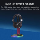 RGB Headphone Holder Rack 6 Monochrome Modes Gamer Headset Display Stand