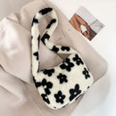 Fluffy Soft Plush Large Capacity Totes Crossbody Bags Shoulder Bags Handbags