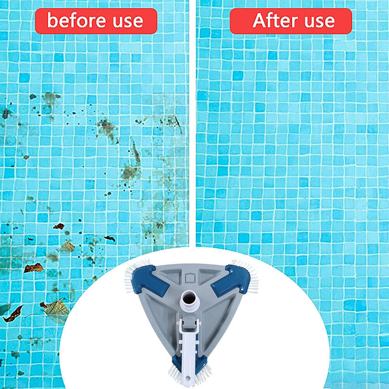 Pool Brush Vacuum Head Cleaner Suction Head Fountain Swimming Pool Accessor
