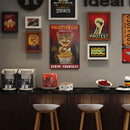 #A Rooster Plate Metal Tin Sign Plaque for Bar Pub Club Garage Wall Home Decor