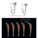 #A PVC Soft Fishing Lures Group Artificial Set Sea Bass Perch Pesca Tackles Tool