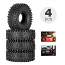 4x 1.9 inch Wheel Tires Tyre for 1/10 RC Rock Crawler Traxxas TRX-4 Axial SCX10