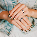Accessories Men Women Magnetic Rings Fashion Magnetic Therapy Hematite Rings