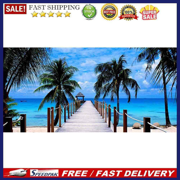 5D DIY Diamond Painting Full Square Drill Waterscape Wall Decor Rhinestone Ar