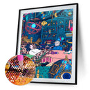 5D DIY Diamond Painting Kits Full Round Drill Howl s Room Mosaic Picture