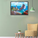 DIY Diamond Painting Kits Beach Full Round Drill Rhinestone Picture Home Deco