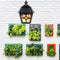 LED Solar Wall Light Retro Flame Torch Lamp Outdoor Waterproof Garden Lamp Newly